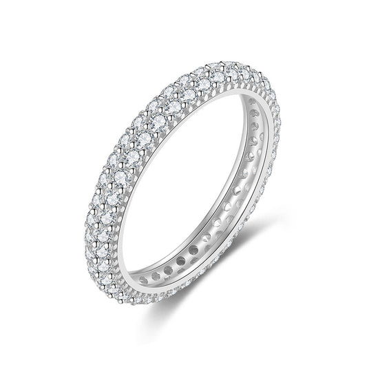 Bague Aurora - Argent Sterling 925 Plaqué Or 18K et Zircon Cubique Étincelant | Sékinè Bijoux